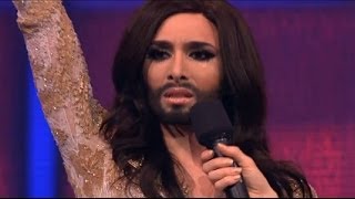 ESC Winner 2014  Conchita Wurst  Rise Like A Phoenix Austria Gewinner Review Video  Übersetzung [upl. by Attwood279]