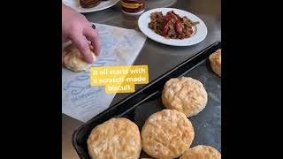 New SPICY ITALIAN SAUSAGE with PEPPERS amp ONIONS  Biscuitville [upl. by Eilzel238]