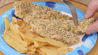 How to Grill Pistachio Crusted Fish  Recipe [upl. by Yruama591]