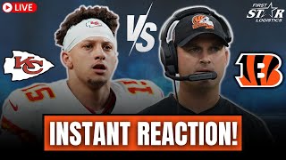 Bengals vs Chiefs  IMMEDIATE REACTION [upl. by Dewhirst]