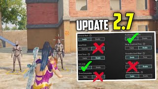 BGMI Update 27 Best Sensitivity Code  Settings To IMPROVE your Aim✅❌ [upl. by Giselle685]