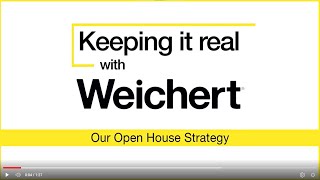 Keeping It Real With Weichert Our Open House Strategy [upl. by Ferris]