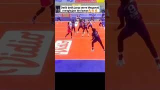 service ace megawati🔥shorts proliga proliga2024 voli megawatihangestri voliindo volimania [upl. by Sherlocke]