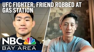 UFC fighter Song Yadong friend robbed at Vallejo gas station [upl. by Kries]