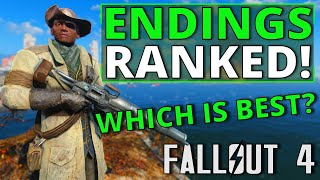 All Main Endings Ranked Worst to Best in Fallout 4 [upl. by Henke]