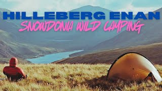 HILLEBERG ENAN SNOWDONIA WILD CAMP CARNEDDAU CLASSIC SOUTHERN RIDGE CIRCUIT BACKPACKING UK [upl. by Shoshanna]