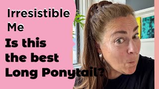 Flipped End Vegan Long Ponytail Install 👧 nyc hair newyork irresistiblemehair 🌸 [upl. by Nothgierc]