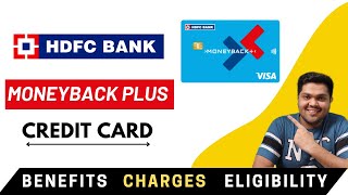 HDFC Moneyback Plus Credit Card Full Details  Benefits  Eligibility  Fees [upl. by Brion]