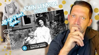 FIRST TIME HEARING John Lennon  Mother Reaction LBFA Series [upl. by Mayfield352]