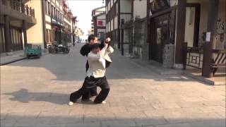 An Wushu  Bajiquan  Xiao Jia Form amp Application [upl. by Sprague]