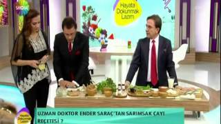 Ender Saraç  Zayıflatan Sarımsak Çayı Tarifi [upl. by Penland]