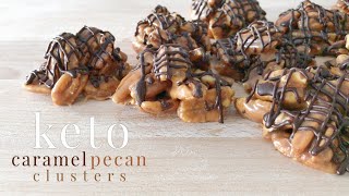 Keto Caramel Pecan Clusters [upl. by Notliw]