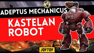 JOYTOY Warhammer 40K Adeptus Mechanicus Kastelan Robot warhammer 40k joytoy actionfigures [upl. by Raseac]