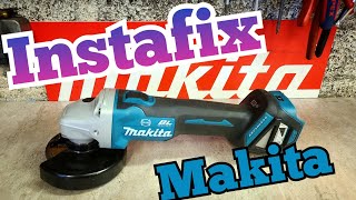 Instafix for a Makita DGA463 18v cordless grinder Customer Needs It NOW [upl. by Kronfeld]