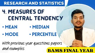 Statistics bams 4th year  Statistics notes bams 4th year  Statistics notes bams final year  Bams [upl. by Omocaig]