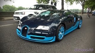 Bugatti Veyron Vitesse  On the Road in London [upl. by Akemad]