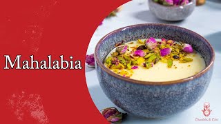 Mahalabia is a delicious Middle Eastern Milk Pudding Muhallebi [upl. by Ataliah]