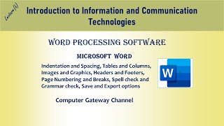 word processing software [upl. by Weixel]