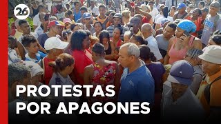 CUBA  Protestas por apagones y escasez de alimentos [upl. by Eseret]