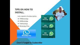 Easiest Way to install AndOr Update FouadFMWhatsApp GBWhatsApp YoWhatsApp and WhatsApp Plus [upl. by Ricki449]