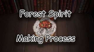 Forest spirit Art Doll making process [upl. by Suilenrac]