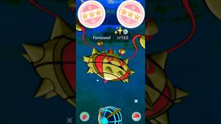 Omg 100iv ✨Ferroseed in pokemon go pokemon soparstart 100iv shotesfeed [upl. by Janus36]