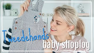 Tweedehands BABY Shoplog 🍼  Lifestyle Spot [upl. by Eeliram]