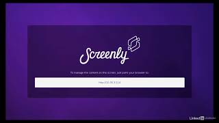 033 Use Screenly for web kiosks [upl. by Ettezil665]