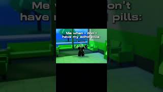 roblox adhd meme robloxedit funny robloxshorts robloxmemes [upl. by Attalanta181]