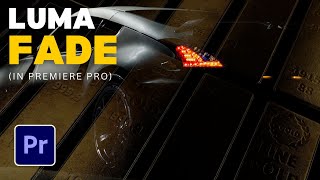 Add LUMA Fade Transition In Premiere Pro [upl. by Roter341]