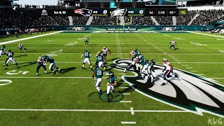 Madden NFL 22  New England Patriots vs Philadelphia Eagles  Gameplay PS5 UHD 4K60FPS [upl. by Reffinnej]