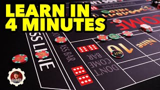 Learn How to Play Craps in 4 minutes [upl. by Nerua]