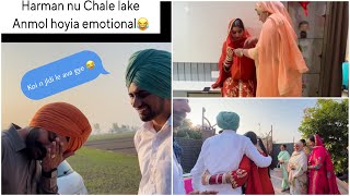 Harman Nu Chale Lake Anmol Hoyia Emotional 😂  Anmol Bhullar  Vlog [upl. by Nyvets]