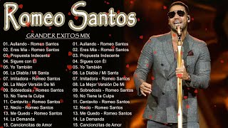 ROMEO SANTOS EXITOS SUS MEJORES CANCIONES 💖 ROMEO SANTOS MIX ROMÁNTICAS 2024 [upl. by Spielman]