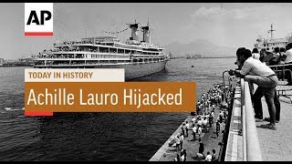 Achille Lauro Hijacking  1985  Today In History  7 Oct 17 [upl. by Ecilayram]