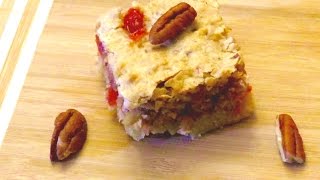 How To Make Cherry SQUARES Recipe [upl. by Pogue]