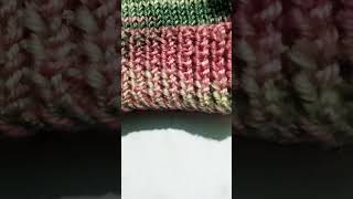 Ladies socks border design😍🌺🌿knitting 🤔😱😱shortsviral [upl. by Weihs93]