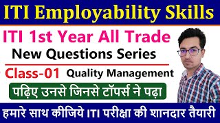 New Employability Skills ITI 1st Year Class01  New Question Series [upl. by Oitaroh]