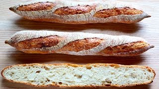 Pan baguette ¡Receta rápida [upl. by Hoisch]