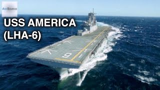 US Navys Newest Compact Aircraft Carrier  USS America [upl. by Padraic642]