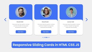 How to make Responsive Card Slider in HTML CSS amp JavaScript  SwiperJs [upl. by Acireh]