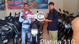 New Bike Delivery Bajaj Platina 110 Modifications [upl. by Clotilda]