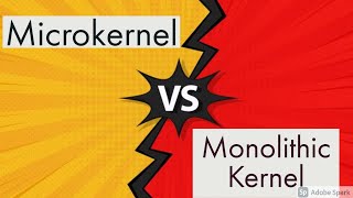 Types of Kernel  Monolithic vs Microkernel in Marathi [upl. by Runck519]