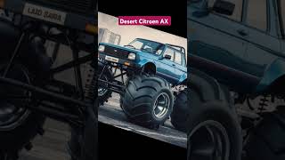 Desert Citroen AX 2025 viralvideo v8power shortvideo [upl. by Dyson]