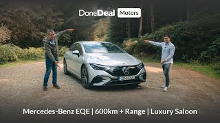 MercedesBenz EQE Review  A Luxury Electric Masterpiece [upl. by Lopes]