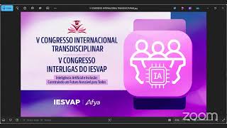 V CONGRESSO INTERNACIONAL TRANSDISCIPLINAR CONITRA E V CONGRESSO INTERLIGAS DO IESVAP [upl. by Ashia]