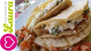 Como hacer TACOS DORADOS de requesón  Sin freír  Comida Saludable [upl. by Tremayne]