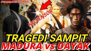 TRAGEDI SAMPIT‼️PERANG MADURA VS DAYAK [upl. by Ramilahs3]