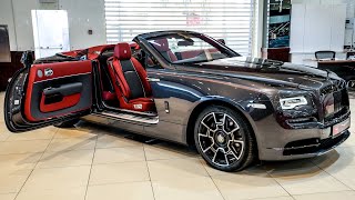 2024 Gray RollsRoyce Dawn Black Badge  SuperLuxury Convertible in Detail [upl. by Etty]