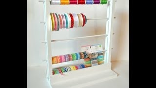 Aufbewahrung für Bänder und Washi Tape [upl. by Aenej956]